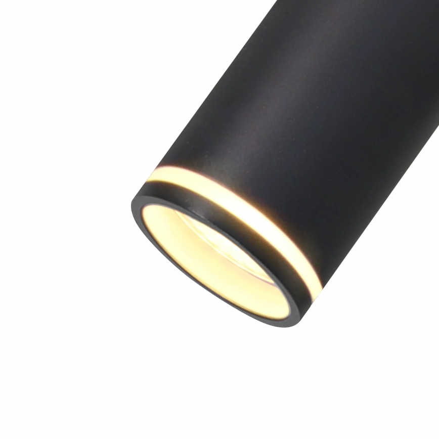 Luster na sajli PARIS 6xGU10/12W/230V crno