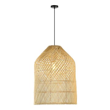 Luster na sajli PELO 1xE27/40W/230V pr. 35 cm ratan