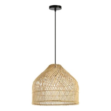 Luster na sajli PELO 1xE27/40W/230V pr. 40 cm ratan