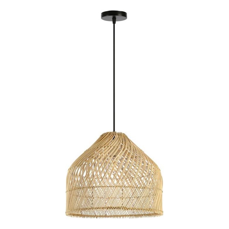 Luster na sajli PELO 1xE27/40W/230V pr. 40 cm ratan