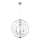Luster na sajli PIKO 3xE14/10W/230V sjajni krom