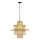 Luster na sajli PINCHOS 1xE27/40W/230V pr. 45 cm bambus