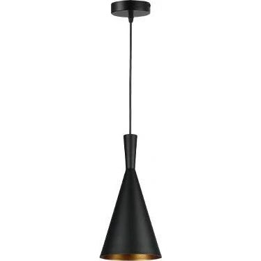 Luster na sajli PINIO 1xE27/60W/230V pr. 19 cm crno