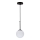 Luster na sajli POMPEI 1xE27/40W/230V crno