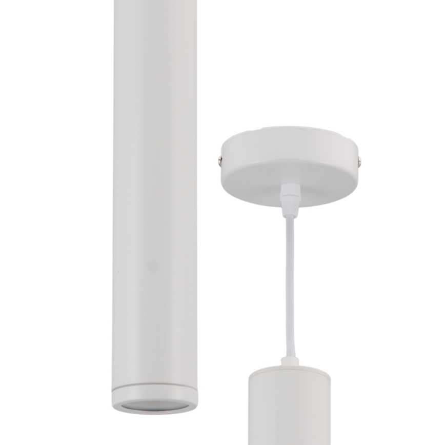 Luster na sajli PORTER 1xGU10/8W/230V bela