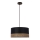 Luster na sajli PORTO 1xE27/60W/230V crno/braon