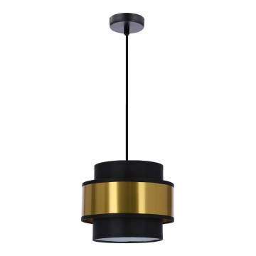 Luster na sajli PRESTIGE 1xE27/40W/230V zlatna/crno