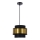 Luster na sajli PRESTIGE 1xE27/40W/230V zlatna/crno