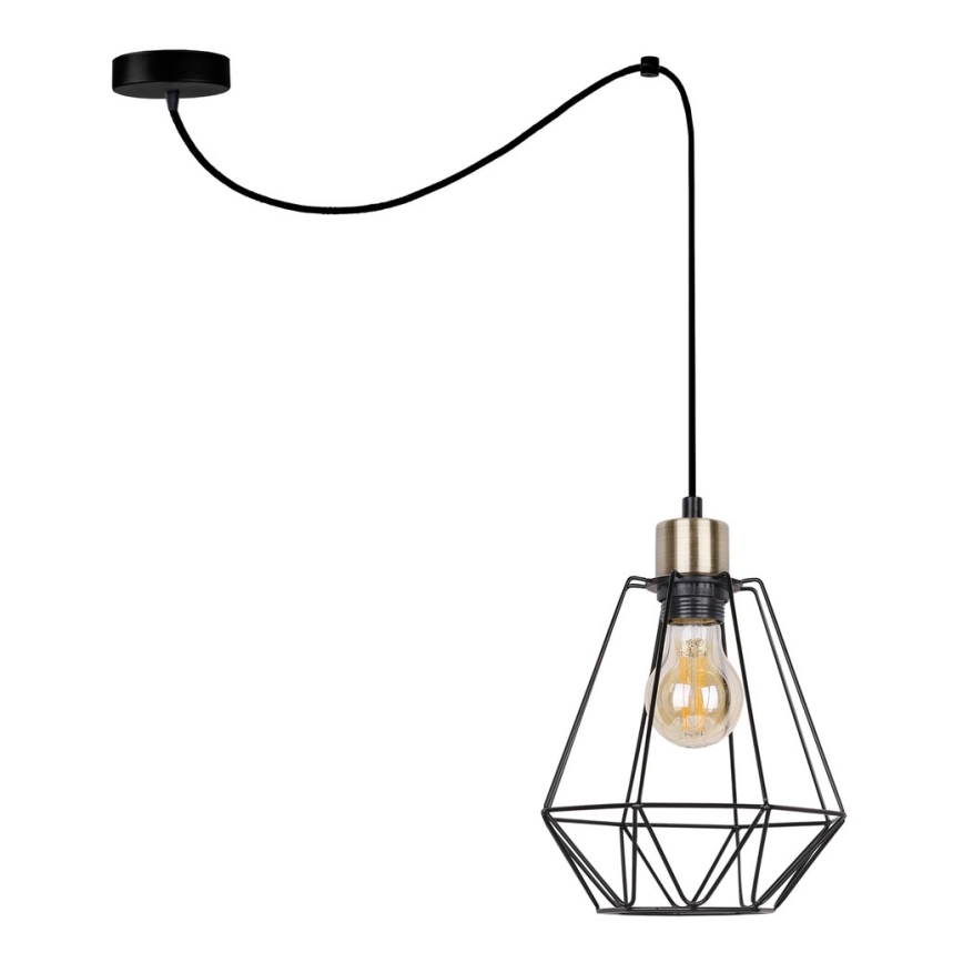 Luster na sajli PRIMO 1xE27/60W/230V pauk