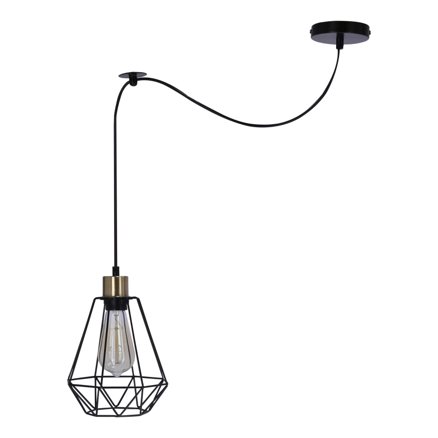 Luster na sajli PRIMO 1xE27/60W/230V pauk