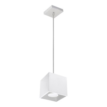Luster na sajli QUAD 1 1xGU10/40W/230V bela