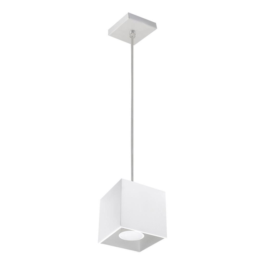 Luster na sajli QUAD 1 1xGU10/40W/230V bela