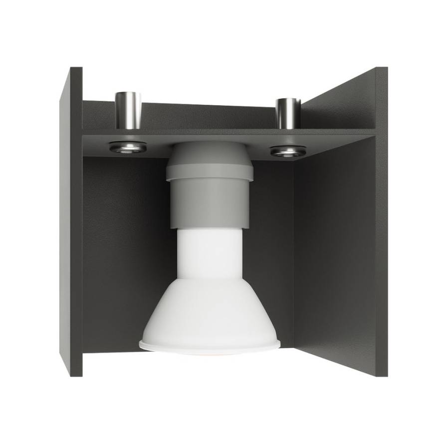 Luster na sajli QUAD 1 1xGU10/40W/230V bela