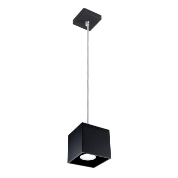 Luster na sajli QUAD 1 1xGU10/40W/230V crno