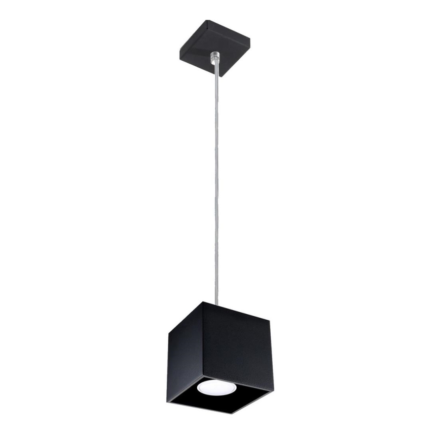 Luster na sajli QUAD 1 1xGU10/40W/230V crno