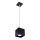 Luster na sajli QUAD 1 1xGU10/40W/230V crno