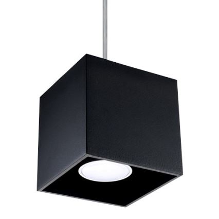 Luster na sajli QUAD 1 1xGU10/40W/230V crno