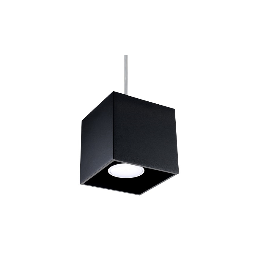Luster na sajli QUAD 1 1xGU10/40W/230V crno