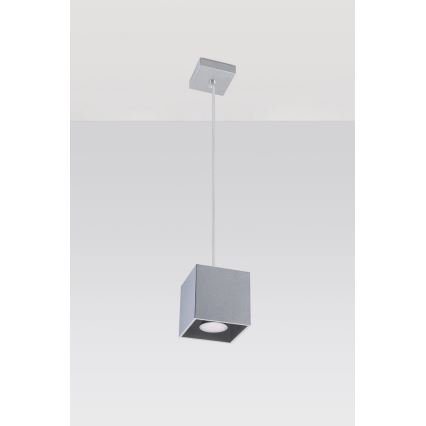 Luster na sajli QUAD 1 1xGU10/40W/230V sivo