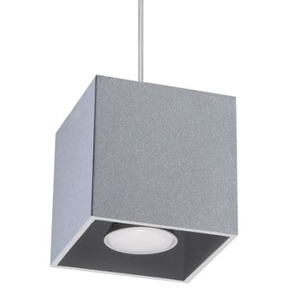 Luster na sajli QUAD 1 1xGU10/40W/230V sivo