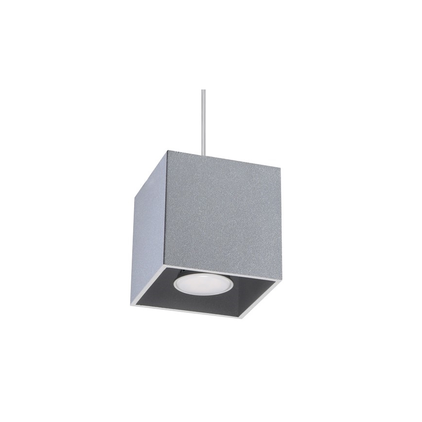 Luster na sajli QUAD 1 1xGU10/40W/230V sivo