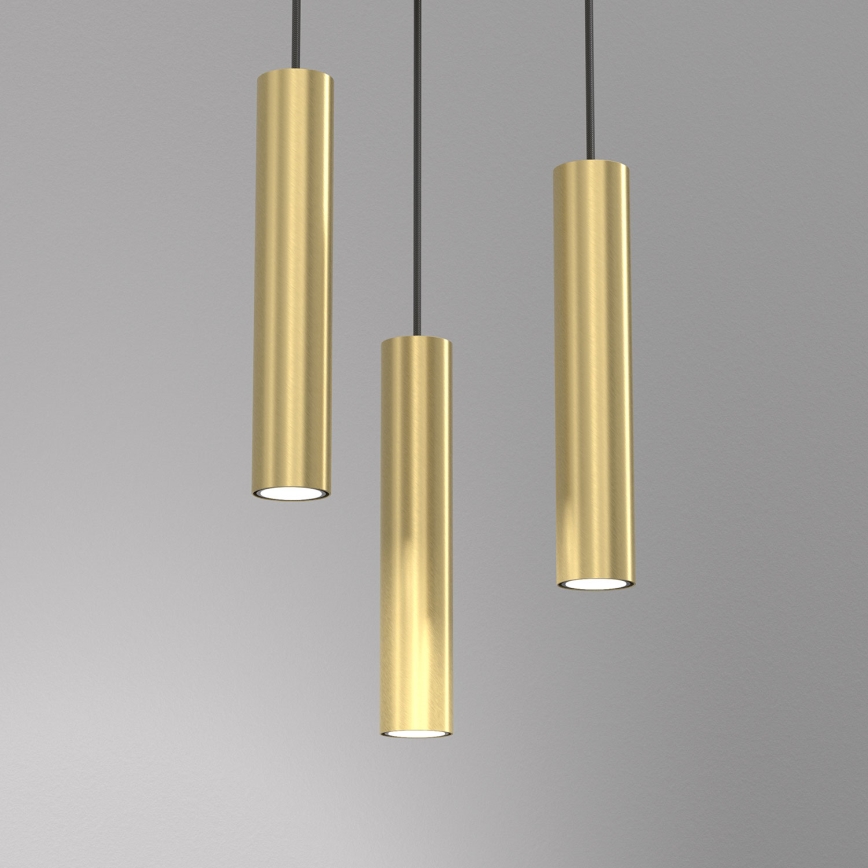Luster na sajli RAITO 3xGU10/8W/230V mesing