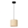 Luster na sajli RATTAN 1xE27/60W/230V pr. 18 cm ratan