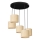 Luster na sajli RATTAN 5xE27/60W/230V ratan