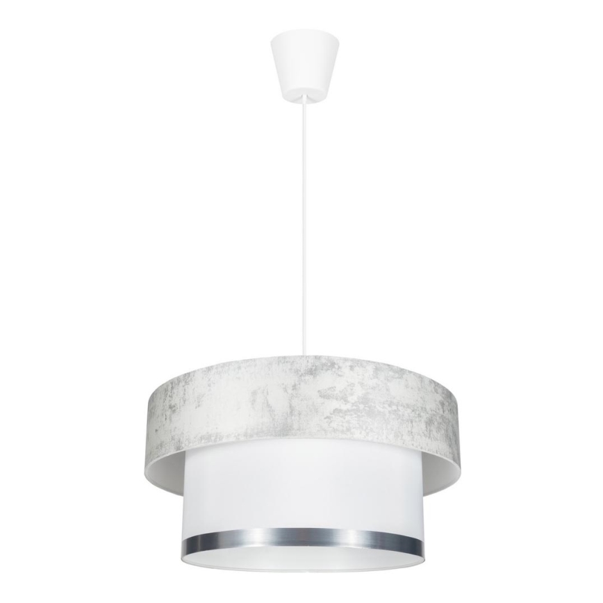Luster na sajli RESSA 1xE27/60W/230V kremasta