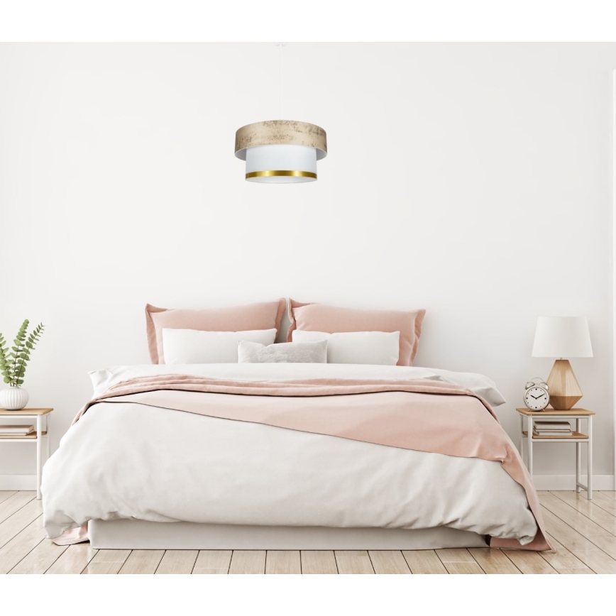 Luster na sajli RESSA 1xE27/60W/230V zlatna