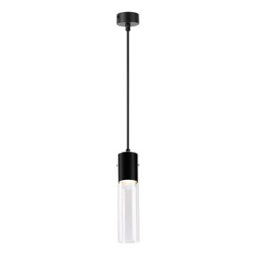 Luster na sajli RICKY 1xGU10/10W/230V crno