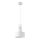 Luster na sajli RIF 1xE27/60W/230V bela