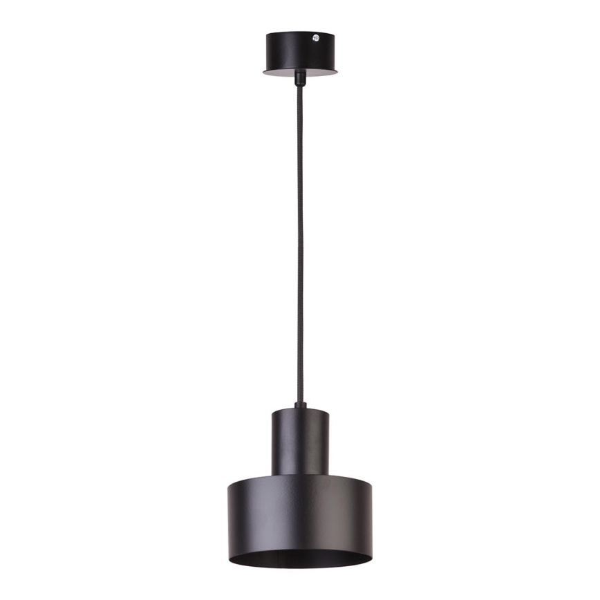 Luster na sajli RIF 1xE27/60W/230V pr. 15 cm crno