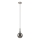 Luster na sajli ROLLO 1xE14/5W/230V mat krom/dimno