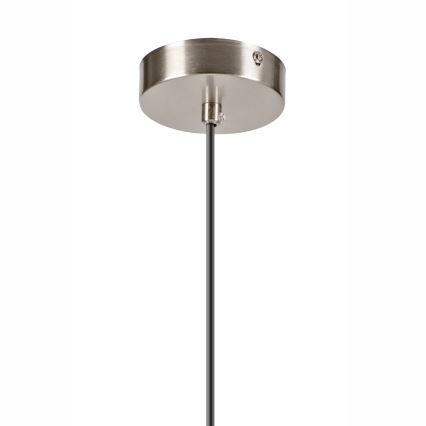 Luster na sajli ROLLO 1xE14/5W/230V mat krom/dimno