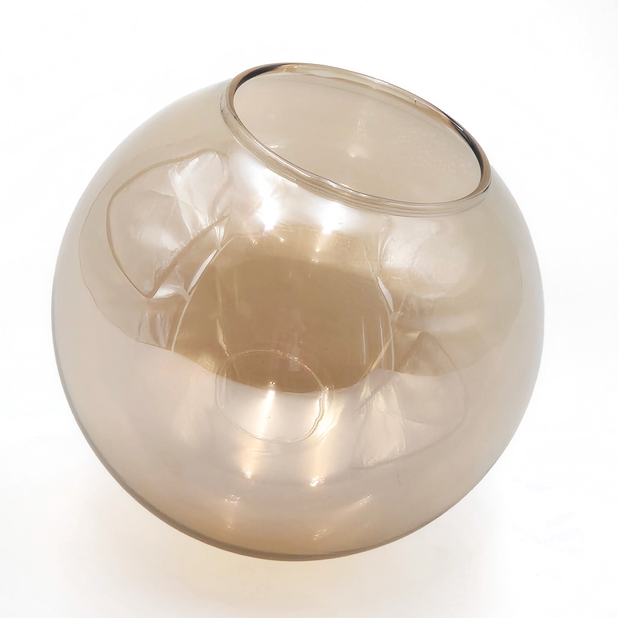 Luster na sajli ROLLO 1xE14/5W/230V zlatna/dimljeno bež