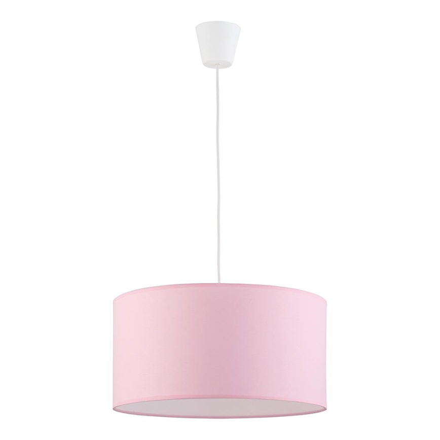 Luster na sajli RONDO KIDS 1xE27/15W/230V roze