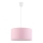 Luster na sajli RONDO KIDS 1xE27/15W/230V roze