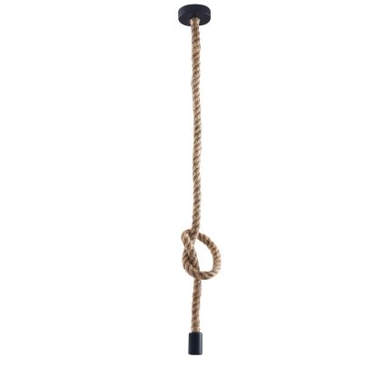 Luster na sajli ROPE 1xE27/12W/230V