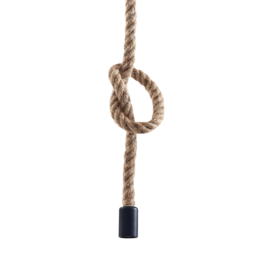 Luster na sajli ROPE 1xE27/12W/230V