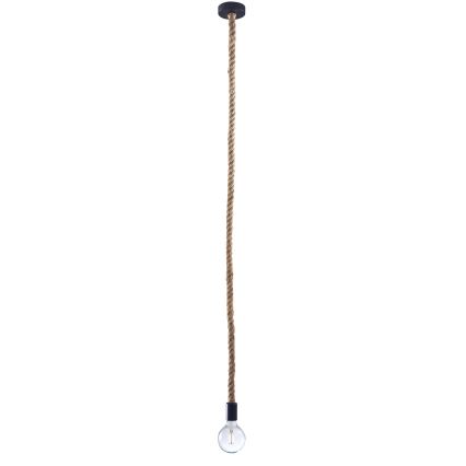 Luster na sajli ROPE 1xE27/12W/230V