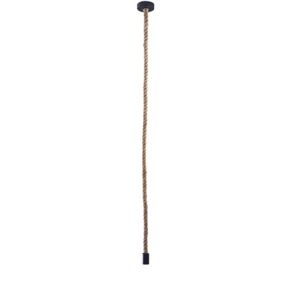 Luster na sajli ROPE 1xE27/12W/230V