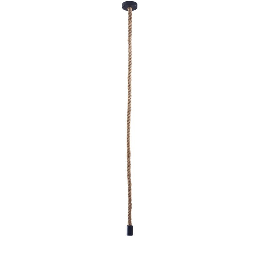Luster na sajli ROPE 1xE27/12W/230V