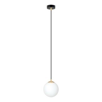 Luster na sajli ROYAL 1xE14/10W/230V pr. 14 cm crno
