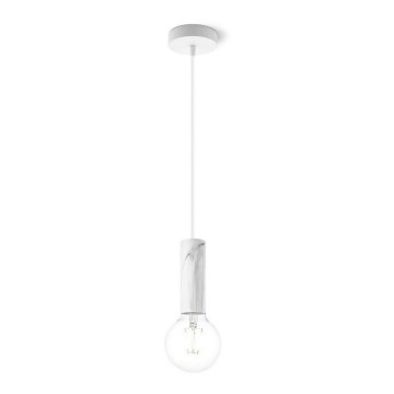 Luster na sajli SAGA 1xE27/40W/230V mermerna