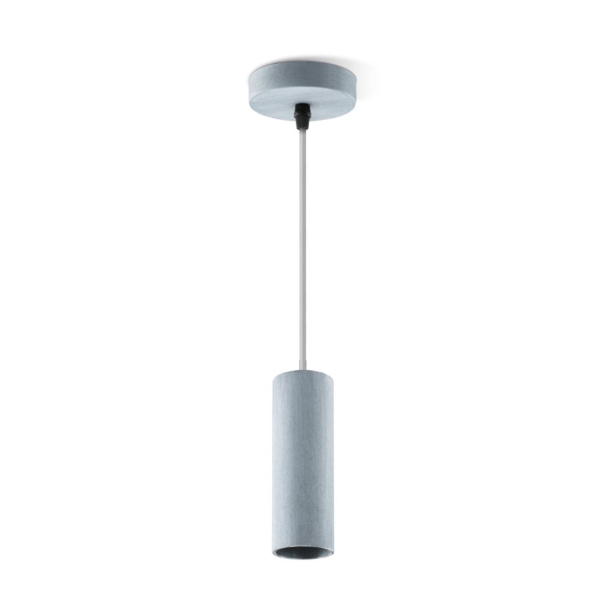 Luster na sajli SAGA 1xE27/40W/230V sivo