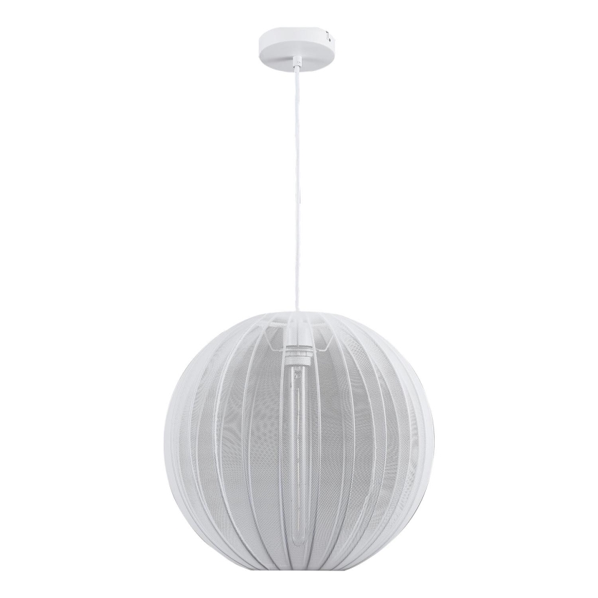 Luster na sajli SENSAI 1xE27/20W/230V pr. 40 cm bela