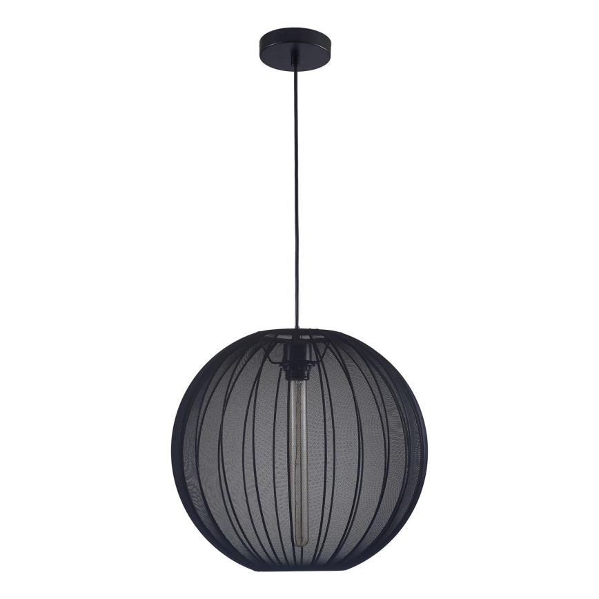 Luster na sajli SENSAI 1xE27/20W/230V pr. 40 cm crno