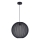 Luster na sajli SENSAI 1xE27/20W/230V pr. 40 cm crno