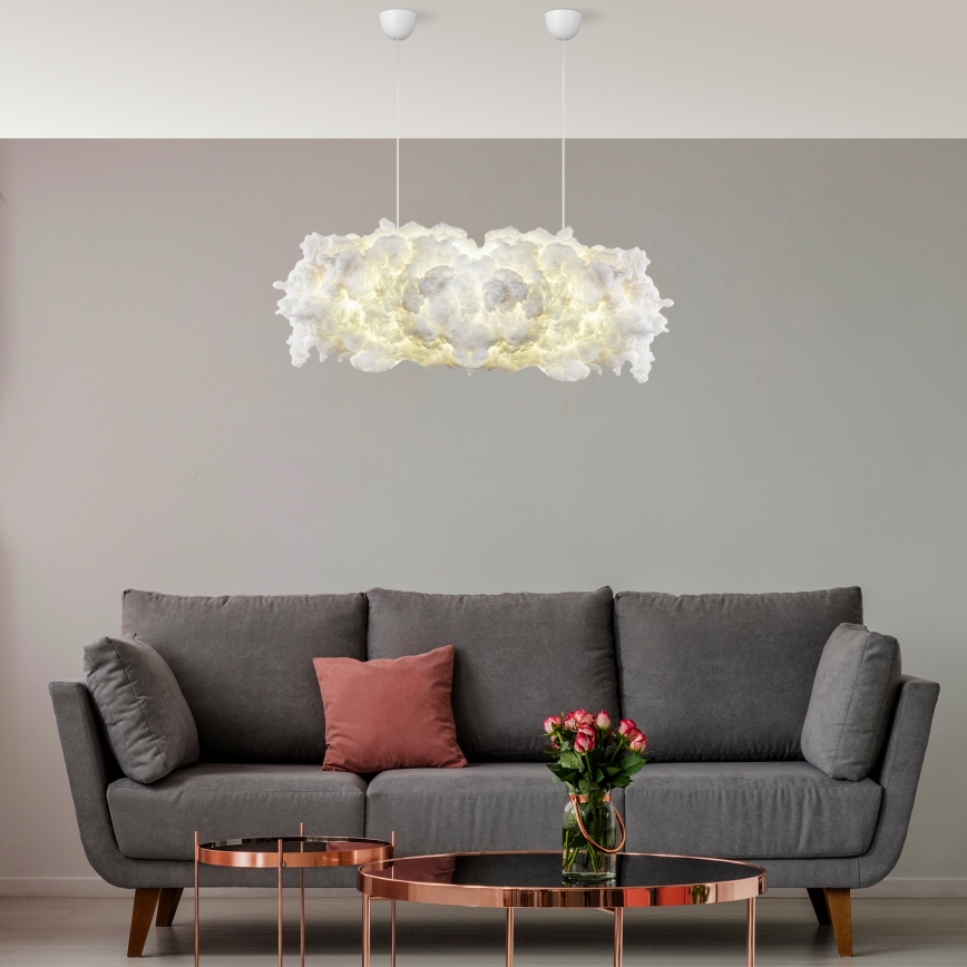 Luster na sajli SERENE 1xE27/40W/230V beli